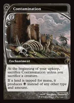 MTG Magic 1 x Contamination #178x 1 - MB2 (Future Sight Frame) - Image 1