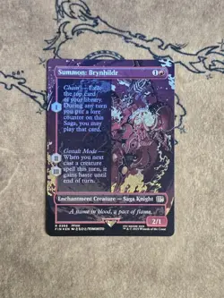 Summon: Brynhildr (Borderless) 0366 Final Fantasy Foil NM - Image 1