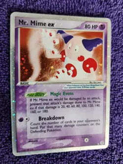 Mr. Mime ex FireRed & LeafGreen 111/112 Holo Rare Pokemon *NICE* - Image 1