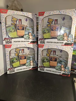 Pokemon 151 Poster Collection SEALED Lot 4 - Image 1