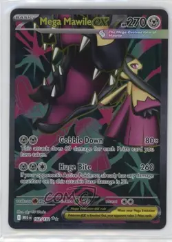 Mega Mawile ex Ultra Rare Pokemon Evolution MEG #162 - Image 1