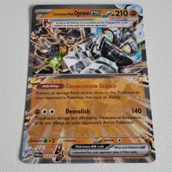 Cornerstone Mask Ogerpon ex 112/167 Pokemon TCG Twilight Masquerade NM - Image 1