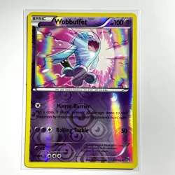 Wobbuffet 67/162 Uncommon Reverse Holo Card XY - BREAKthrough BKT Pokemon TCG LP - Image 1