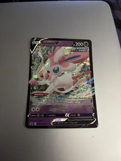 Sylveon V SWSH202 - Pokemon TCG Black Star Promo Rapid Strike LP/NM - Image 1