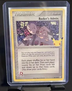 Rocket's Admin. Pokemon Celebrations Classic Collection 86/109 Holo Rare NM - Image 1