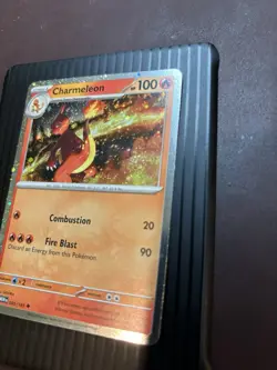 Charmeleon 005/165 *SWIRL* Scarlet & Violet 151 Cosmos Holo Rare Pokemon NM - Image 2