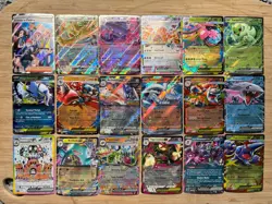 POKEMON TCG EX & FULL ART LOT OF 60 NM OR BETTER - Image 1