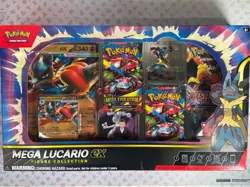 Mega Lucario ex Premium Figure Collection Factory Sealed Pokemon TCG - Image 1