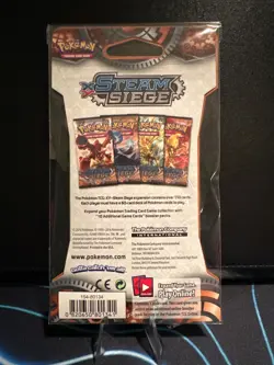 Pokemon XY Steam Siege Xerneas Art Sleeved Booster Pack New Factory Sealed - Image 2