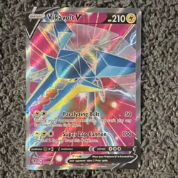 Pokemon Vikavolt V 180/189 Full Art Ultra Rare Holo Darkness Ablaze 210 HP Basic - Image 1