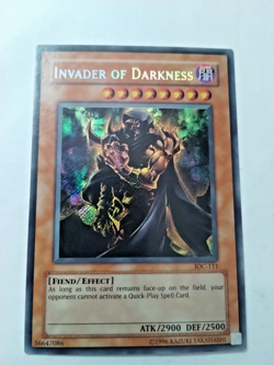 Yu-Gi-Oh! TCG Invader of Darkness Invasion of Chaos IOC-111 Unlimited Secret Ra… - Image 1