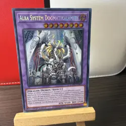 Yugioh! 1x Alba System Dogmatikalamity BLMM-EN011 Secret Rare 1st Ed NM +BONUS - Image 2