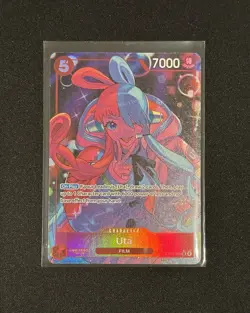 One Piece EB03 Heroines Edition Uta SR ALT ART AA EB03-003 English NM - Image 1