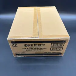 One Piece OP14-EB04 The Azure Sea's Seven English 12 Booster Box Case Sealed - Image 3