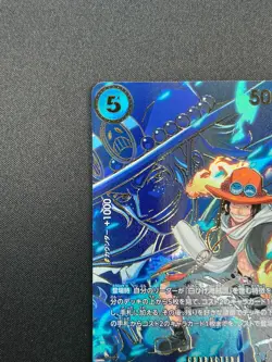 [NM] Portgas D. Ace ONE PIECE Card Japanese EB02-028 R Carrying on His Will 7F66 - Image 4