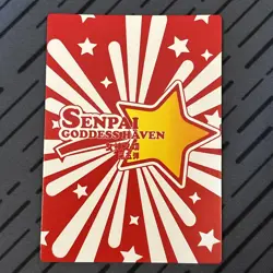 Ushio Noa Senpai Goddess Haven Series 5 Story CCG Anime WAIFU Card SSR-003 - Image 2