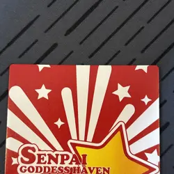 Ushio Noa Senpai Goddess Haven Series 5 Story CCG Anime WAIFU Card SSR-003 - Image 3