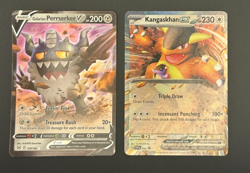 Kangaskhan ex Promo SV: Scarlet & Violet Promo Cards 055 + Perrserker 129/196 - Image 1