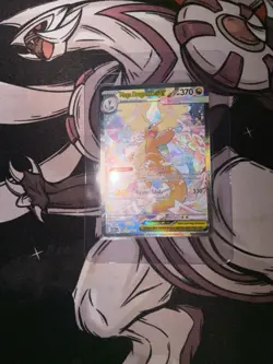 Pokemon Mega Dragonite EX Full Art Holo Card 290/217 - Image 5