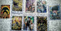 Dragon Ball Super Card Game SR lot of 8 Frieza Bardock Goku Shenron Garlic NP - Image 1