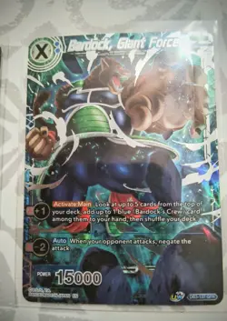 Dragon Ball Super Card Game SR lot of 8 Frieza Bardock Goku Shenron Garlic NP - Image 5