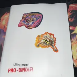 Ultra PRO Pro-Binder Pokemon TCG Card Lot Charizard Pikachu Holo Foil Full Art - Image 1