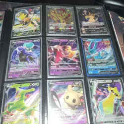 Ultra PRO Pro-Binder Pokemon TCG Card Lot Charizard Pikachu Holo Foil Full Art - Image 4