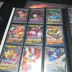 Ultra PRO Pro-Binder Pokemon TCG Card Lot Charizard Pikachu Holo Foil Full Art - Image 5