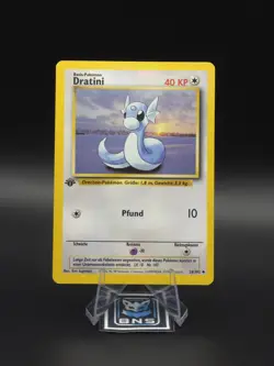 1st Edition GERMAN Dratini #26/102 - NM Base Set Pokemon Card TCG - 1999 Vintage - Image 1