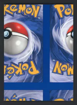 Pokemon English Blank Misprint NFC Cards Front Blank Back Miscut #1 - Image 1