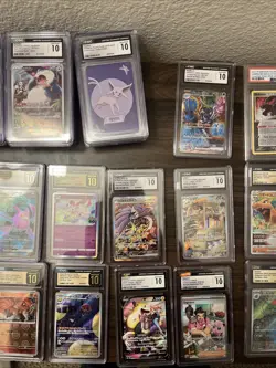 Pokemon Cards TCG Graded Slab Collection Lot Of 75 Psa CGC PRISTINE 10 Singles - Image 4