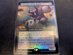 MTG Magic the Gathering FOIL Champion of the Weird Extended ECL! - Image 1