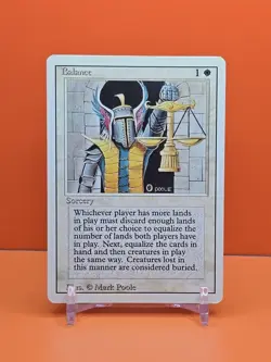 ⚪⚪⚪ 1994 MAGIC The Gathering BALANCE REVISED 3RD EDITION PLAYED ⚪⚪⚪2 - Image 1