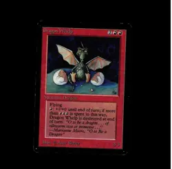 Magic the Gathering - DRAGON WHELP Beta MTG - Image 1