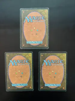 MtG - 3x Swords to Plowshares - Ice Age - cd26 - see pics for condition - Image 2