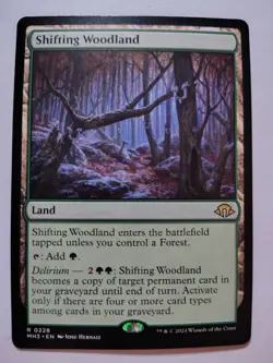 Shifting Woodland - Modern Horizons 3 Regular - Mtg - Image 1