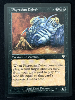 1x MTG Phyrexian Delver - Invasion (INV) #115 - Image 1