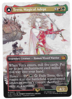 Terra, Magical Adept (Borderless) Final Fantasy Foil - Image 1