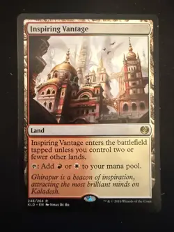 Inspiring Vantage 246 - R - Kaladesh - Normal - MTG - LP - Image 1