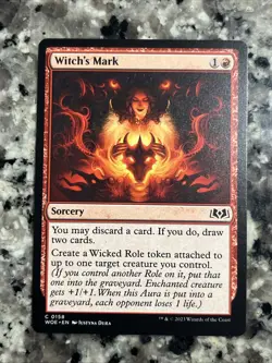 Witch's Mark Wilds of Eldraine Regular - Image 1