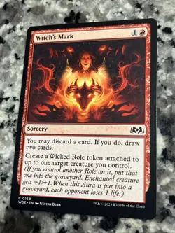 Witch's Mark Wilds of Eldraine Regular - Image 2
