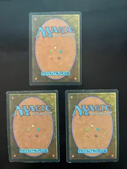 MtG - 3x Swords to Plowshares - Ice Age - 3fba - see pics for condition - Image 2