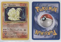 Ninetales Holo Pokemon Base Set #12 1999 - Image 3