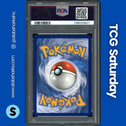 2018 POKEMON SUN & MOON ULTRA PRISM #156/156 VOLKNER FULL ART PSA 10 - Image 2