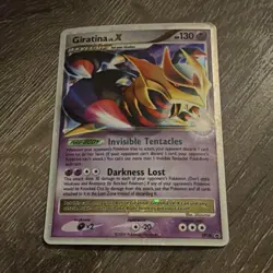 Pokemon TCG Giratina LV.X DP38 Diamond and Pearl Promo Holo Level Up - Image 1