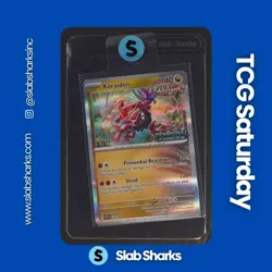 2023 POKEMON SV BLACK STAR PROMO STAMPED STAFF EXCLUSIVE PROMO #091 KORAIDON - Image 1