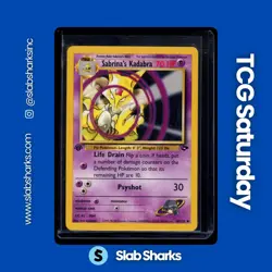 2000 POKEMON GYM CHALLENGE 1ST EDITION #58/132 SABRINA'S KADABRA - Image 1