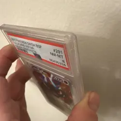 Pokemon Lucario VSTAR SWSH291 Crown Zenith ETB Promo PSA 8 NM-MT Full Art Slab - Image 4