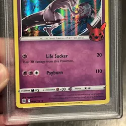 PSA 9 MINT 2022 Pokemon Trick or Trade MEWTWO #056 Holo Stamped - Image 4