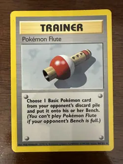 Pokemon Flute Base Set 86/102 LP - Image 1